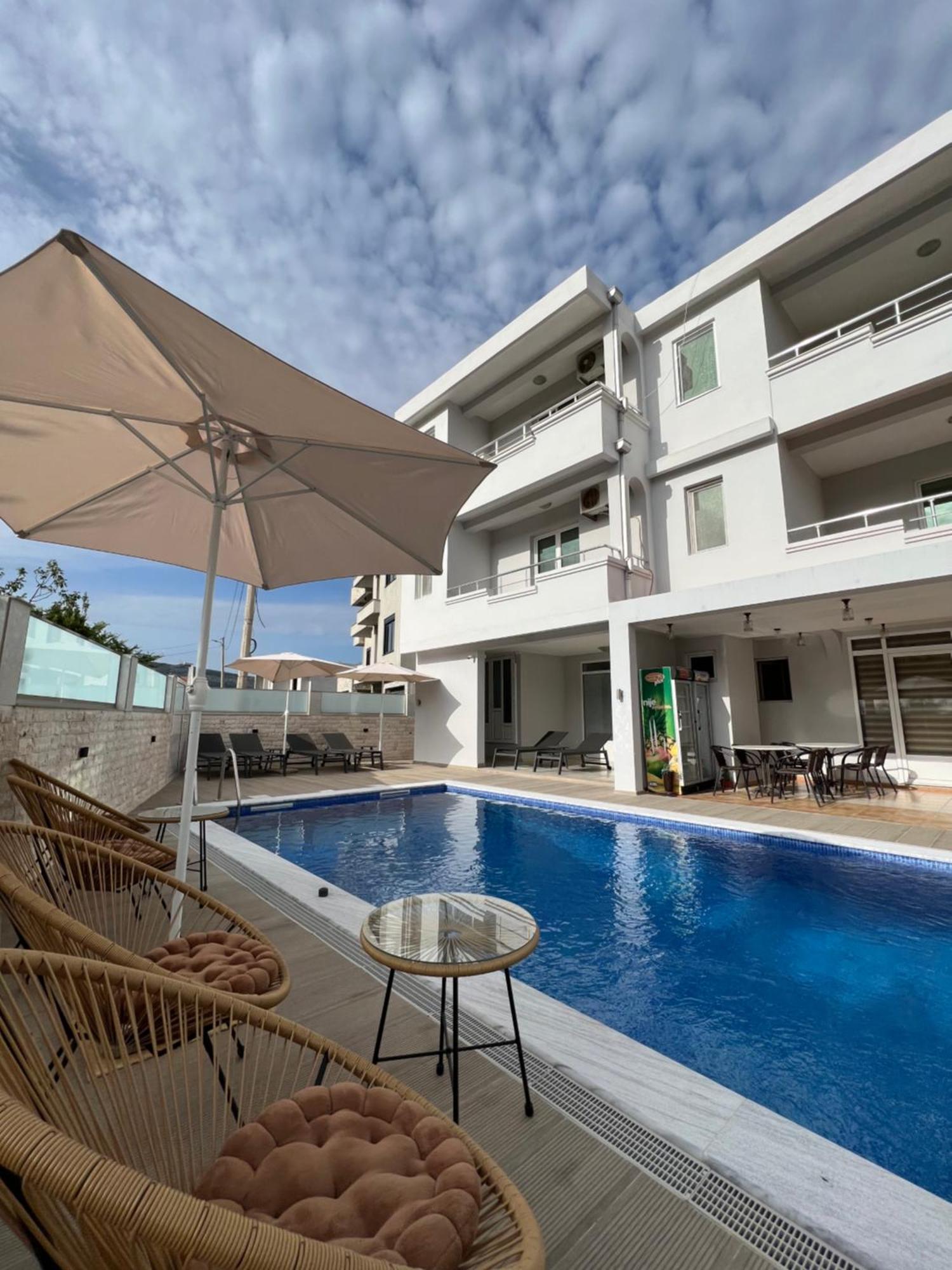 Apartments Fat E Jet - Pool & Breakfast Ulcinj Eksteriør bilde
